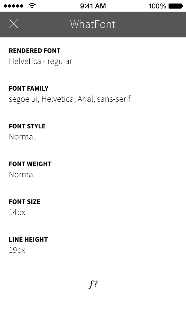 WhatFont iOS 8 Extension Identifies Fonts in Safari - MacStories